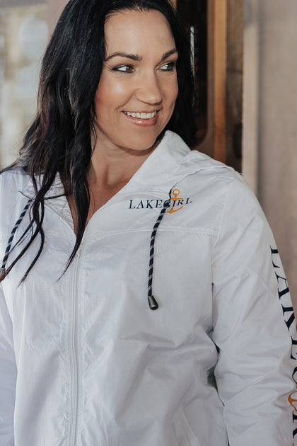 Lakegirl Windrunner Pullover Windbreaker Jacket