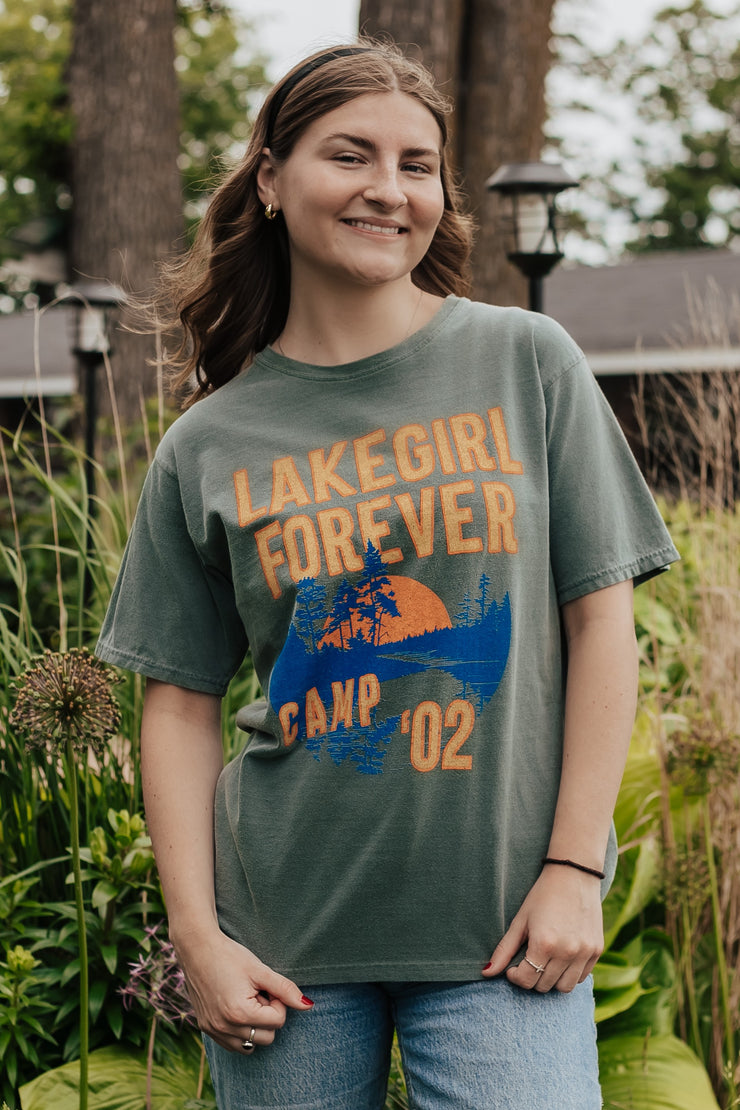 Lakegirl Ringspun Short Sleeve in Forest