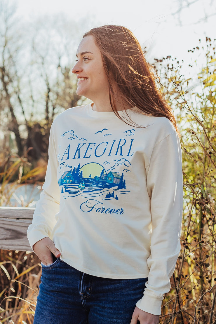 Lakegirl Ringspun Long Sleeve in Ivory