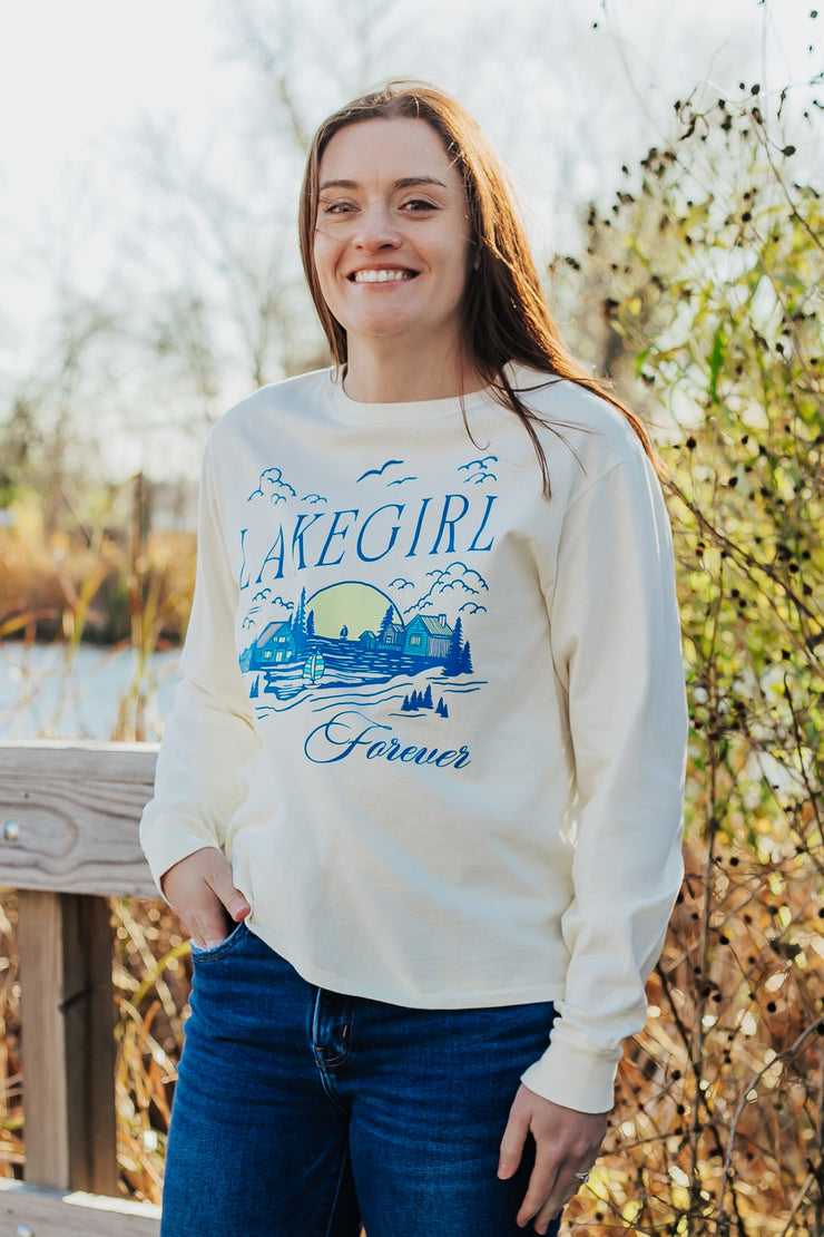 Lakegirl Ringspun Long Sleeve in Ivory