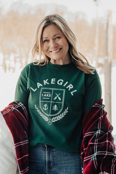 Ringspun Long Sleeve in Evergreen