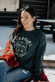 Ringspun Long Sleeve in Evergreen