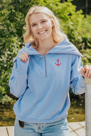 Lakegirl Oversized Collar 1/4 Zip