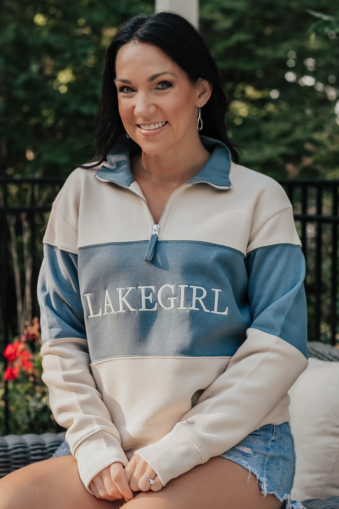 Lakegirl Cloud Fleece 1 4 Zip Sweatshirt