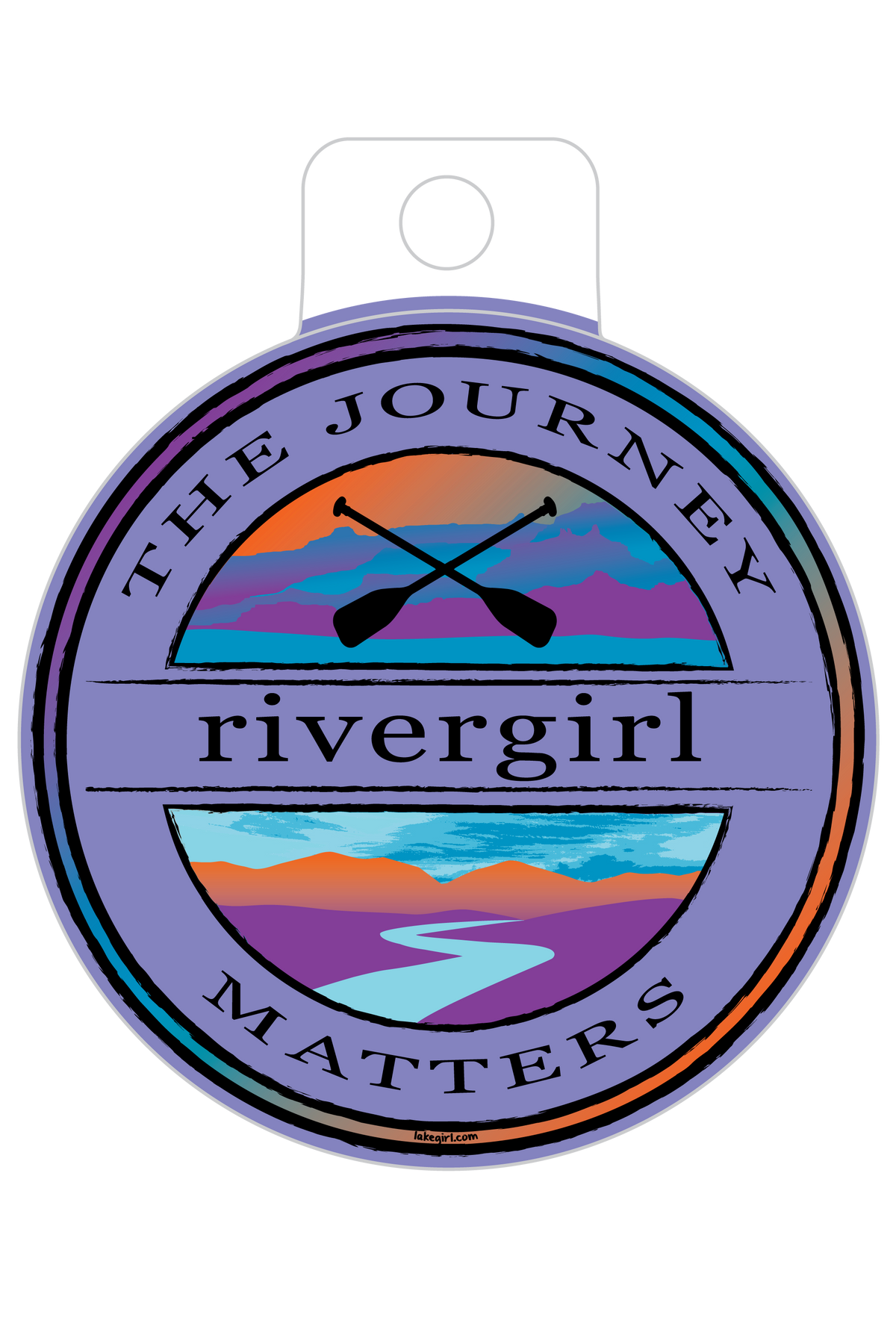 Rivergirl - The Journey Matters Sticker – Lakegirl