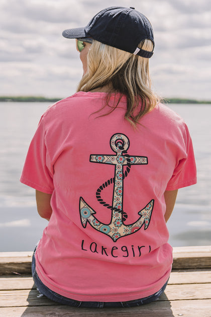 Lakegirl Wish List Anchor Tee